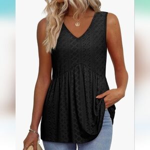 Sleeveless Women's Maternity Top Set Of 3